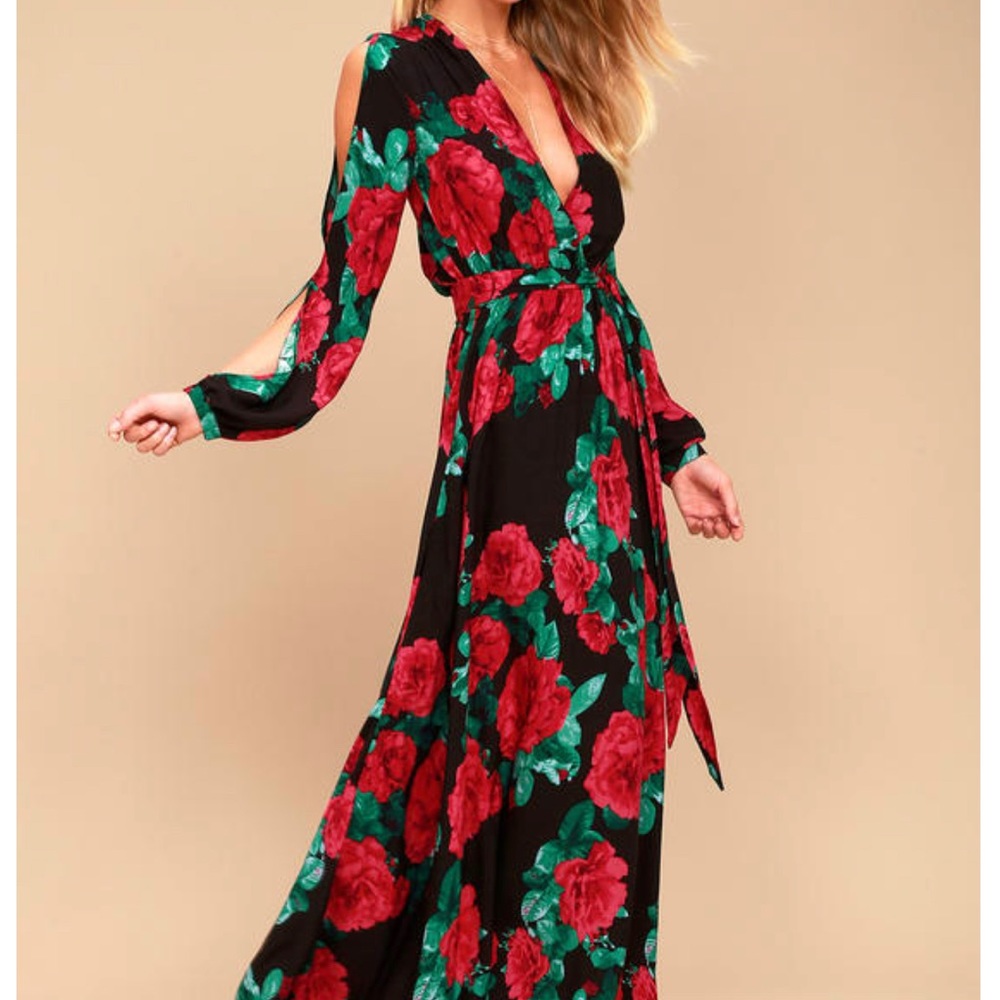 Beautiful maxi floral dress